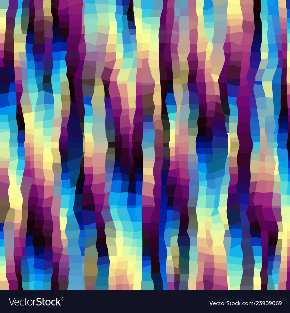 Geometric abstract pattern wavy gradient strips