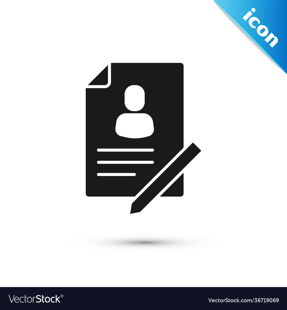 Grey document with shield icon isolated on white Vector Image Grey document with shield icon isolated on white