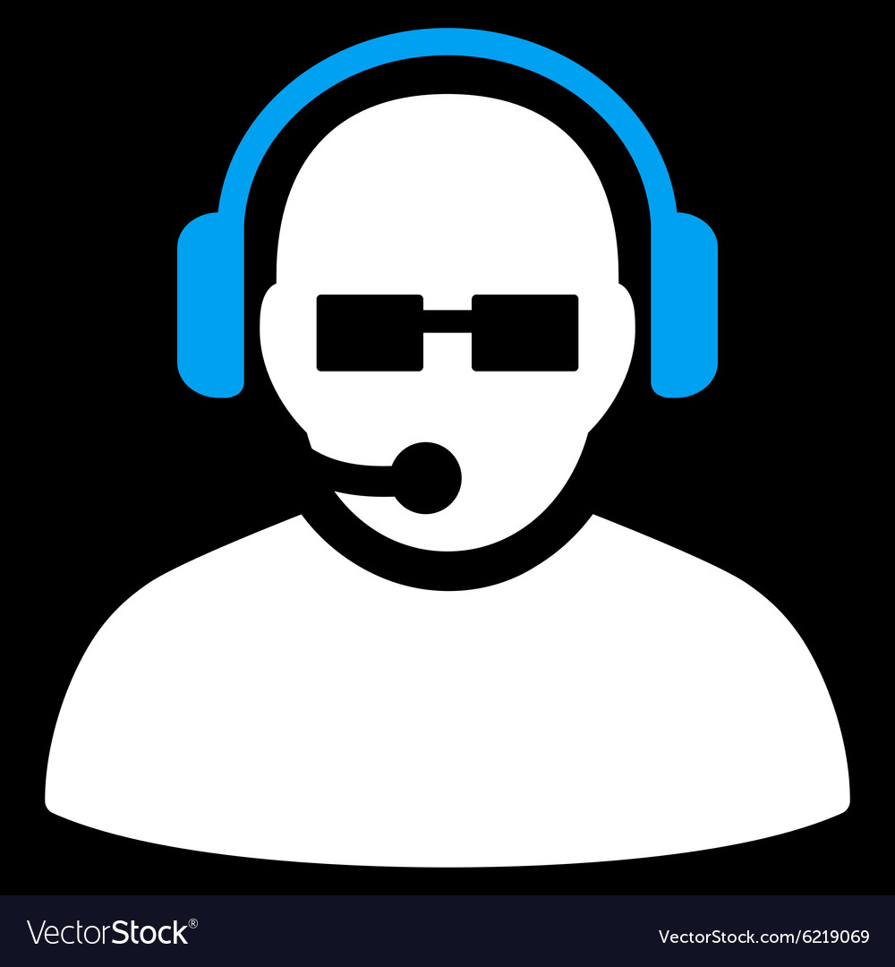 Operator icon Royalty Free Vector Image - VectorStock