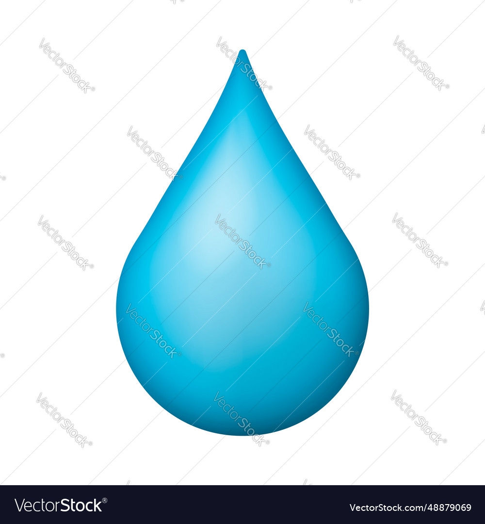 Realistic Water Drop