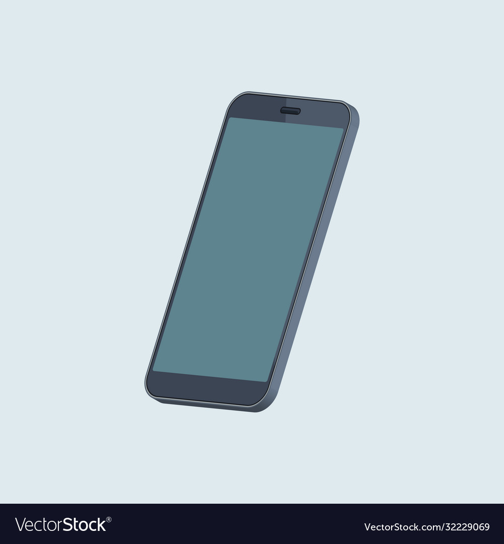 Smartphone icon in 3d style