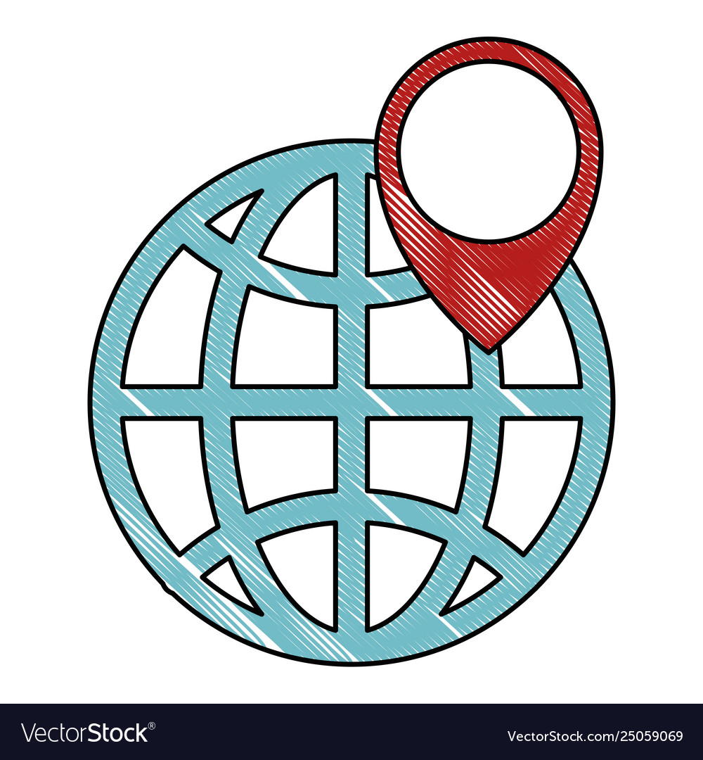 Sphere planet with pin pointer
