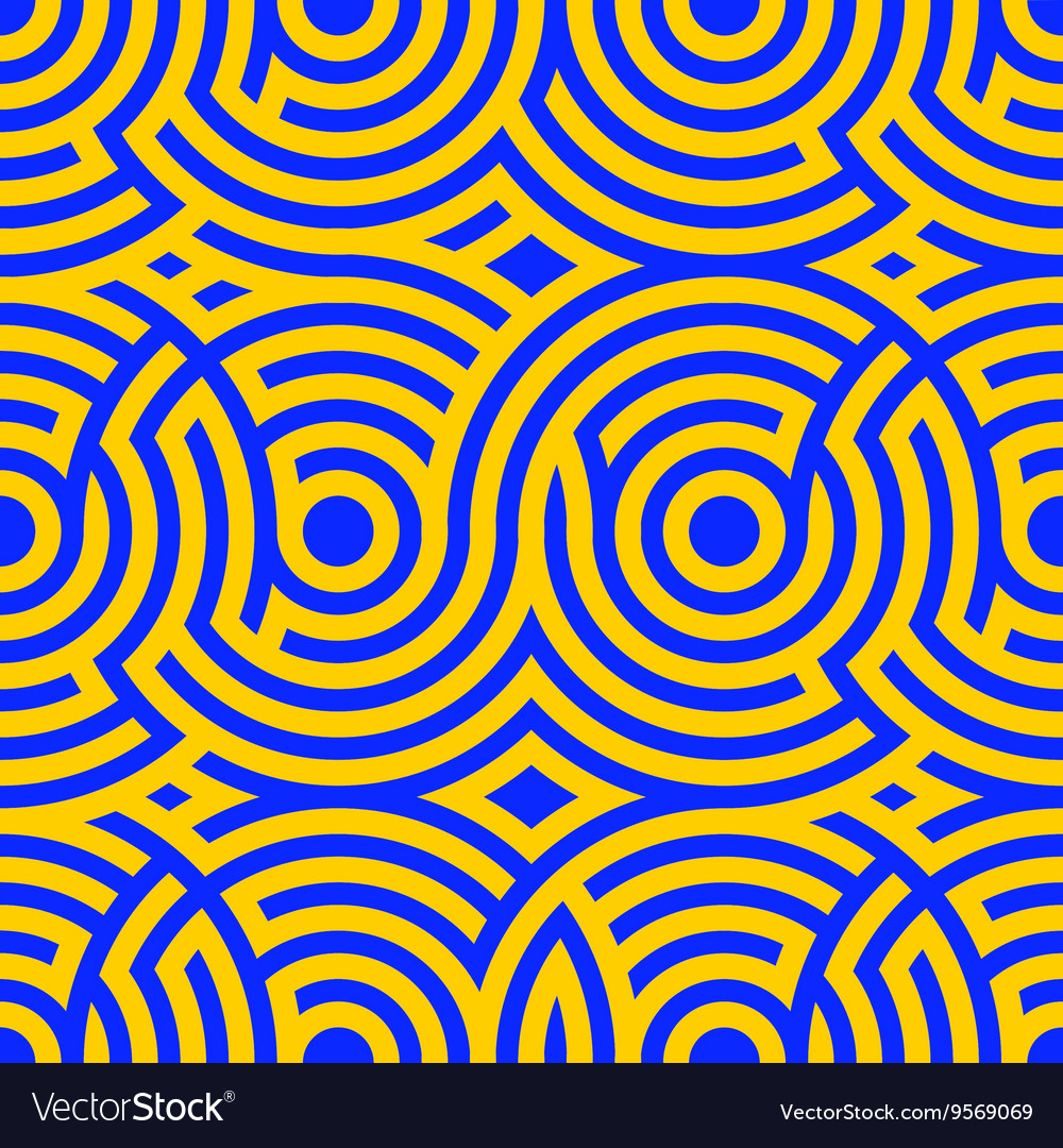 Two-color spiral patterns seamless pattern