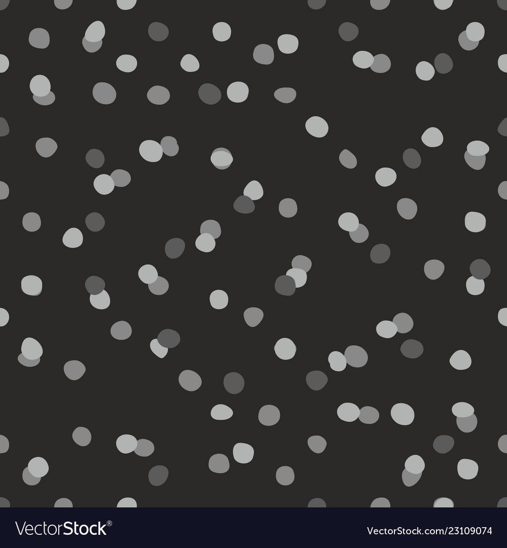 Dark Polka Dot Tile Pattern