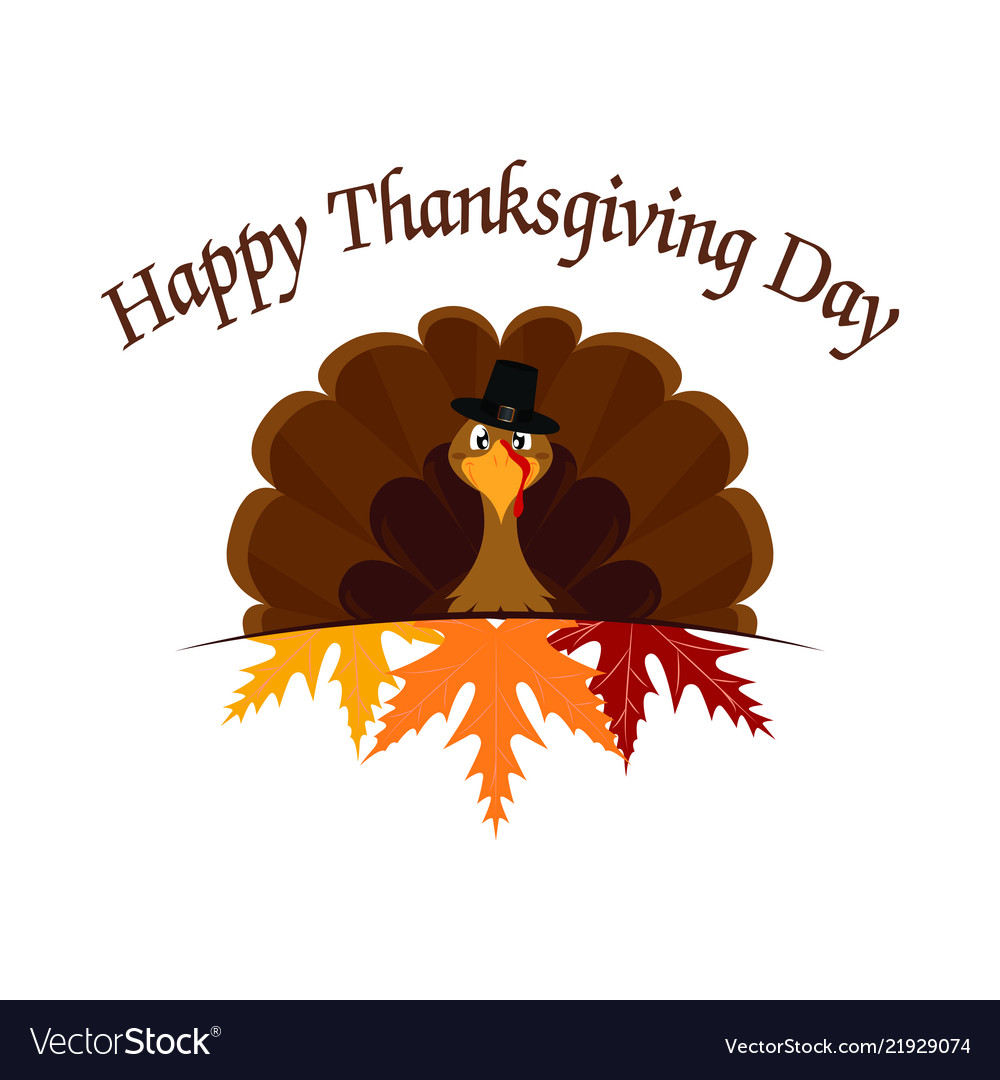 Happy thanksgiving day Royalty Free Vector Image