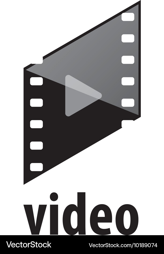 Logo film Royalty Free Vector Image - VectorStock