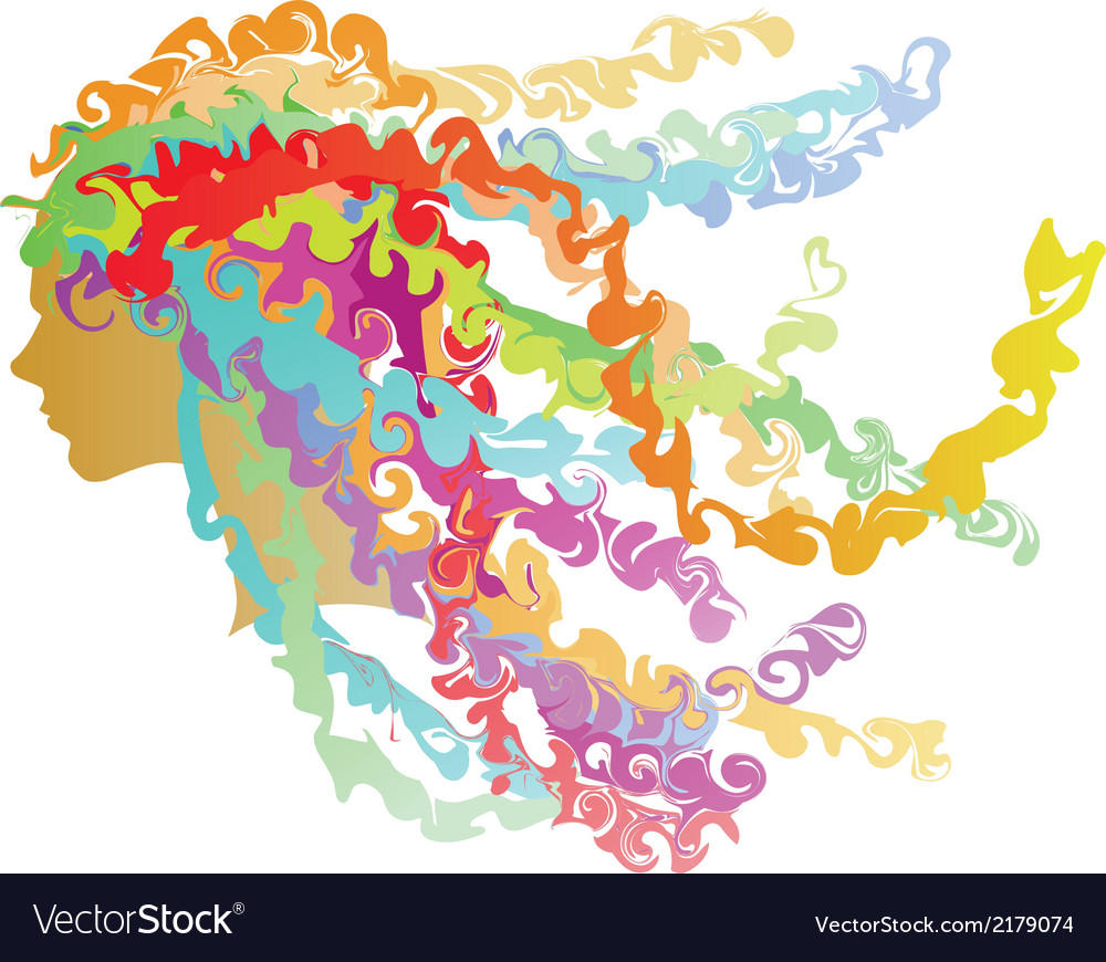 Natural Hair Royalty Free Vector Image Vectorstock
