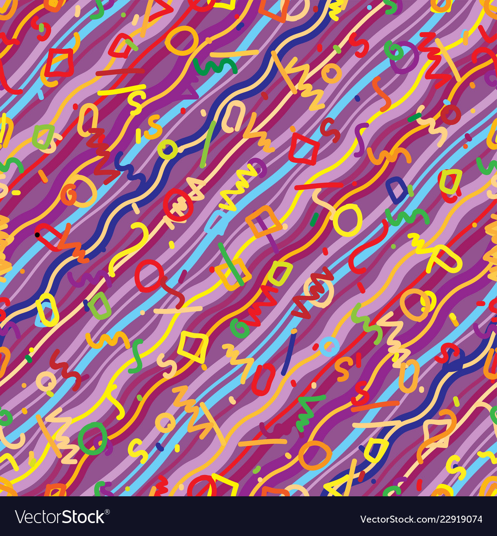 Repeating seamless diagonal and zig-zag pattern vector image Repeating seamless diagonal and zig-zag pattern