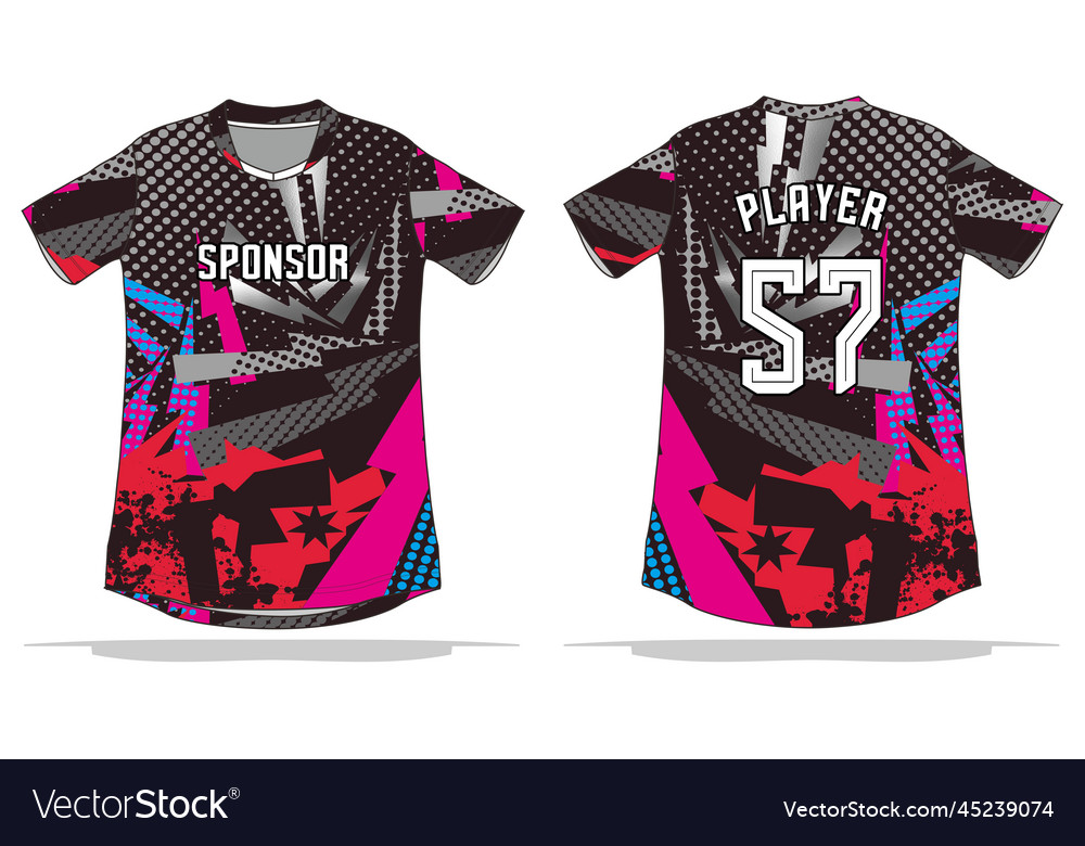 Sport Uniform Muster Hintergrund Design vector image Sport Uniform Muster Hintergrund Design
