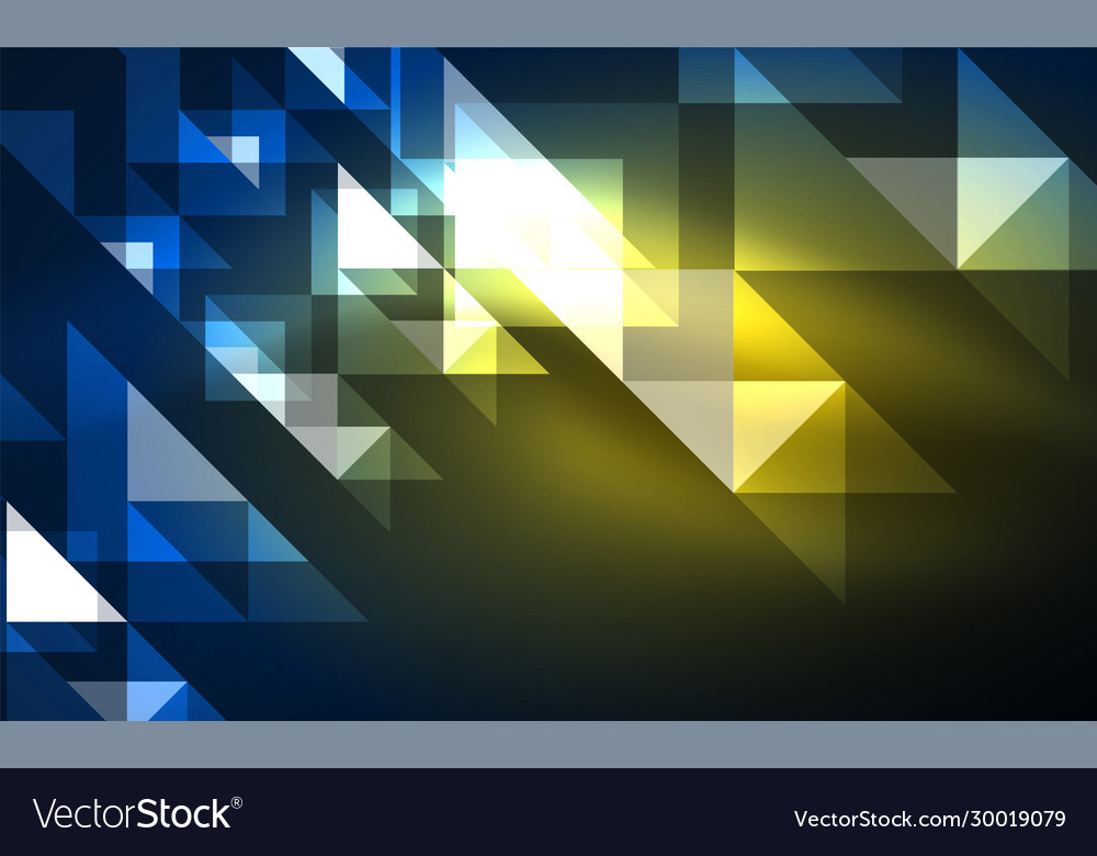 Abstract background mosaic triangle pattern