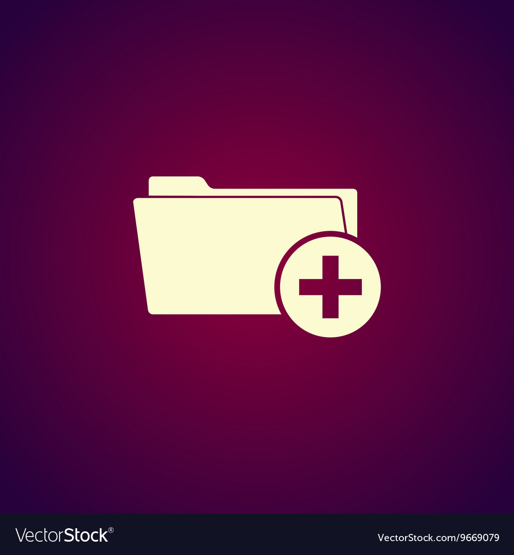 Add folder icon eps 10