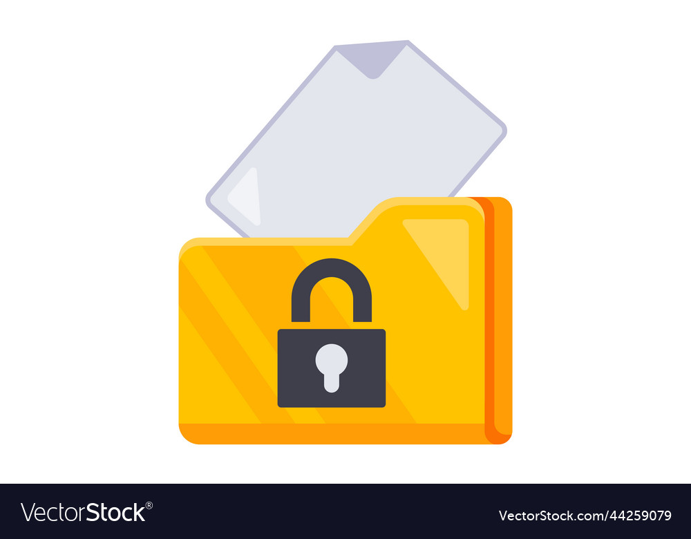Encrypted files on the computer closed data