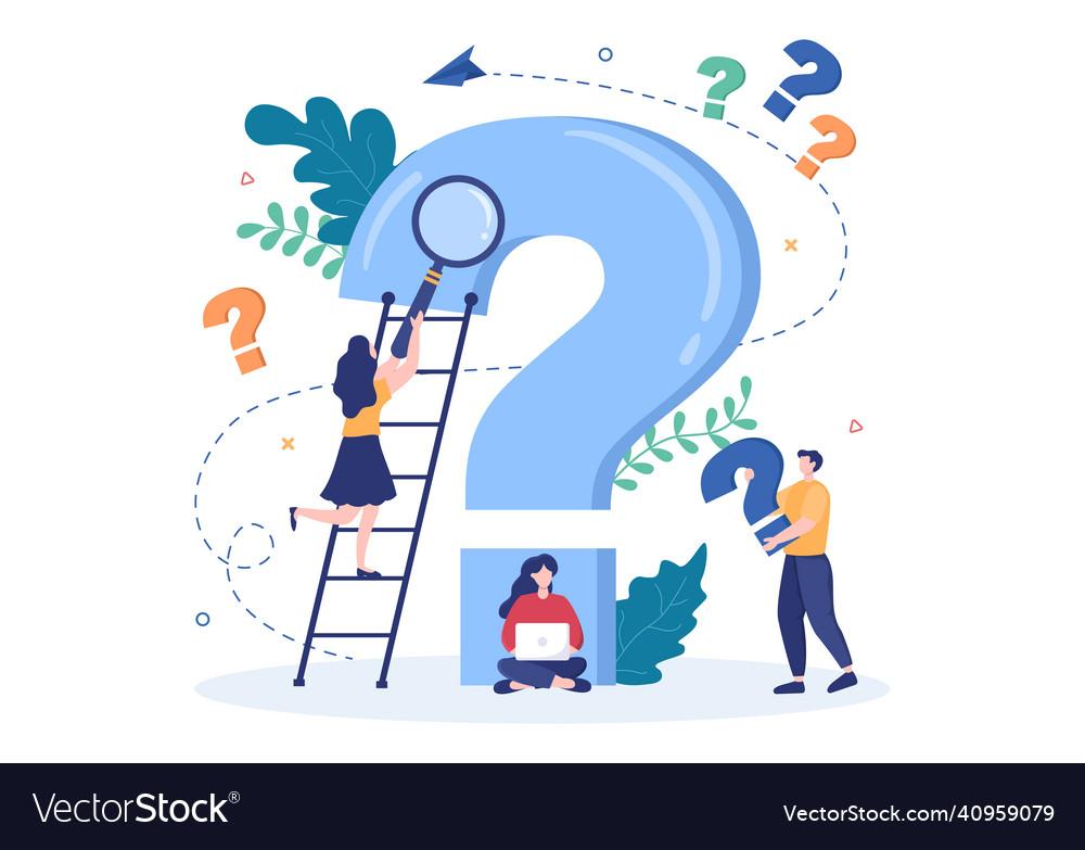 Problem und Lösung bei der Unternehmenslösung vector image Problem und Lösung bei der Unternehmenslösung