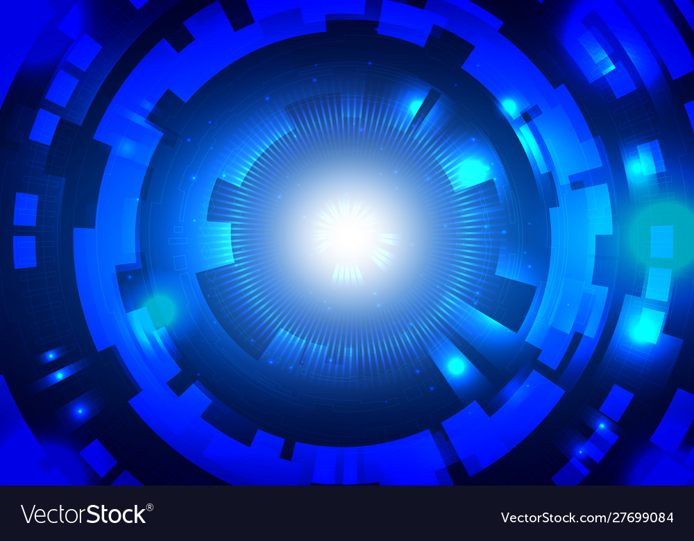 Abstract technology sci fi circuit design