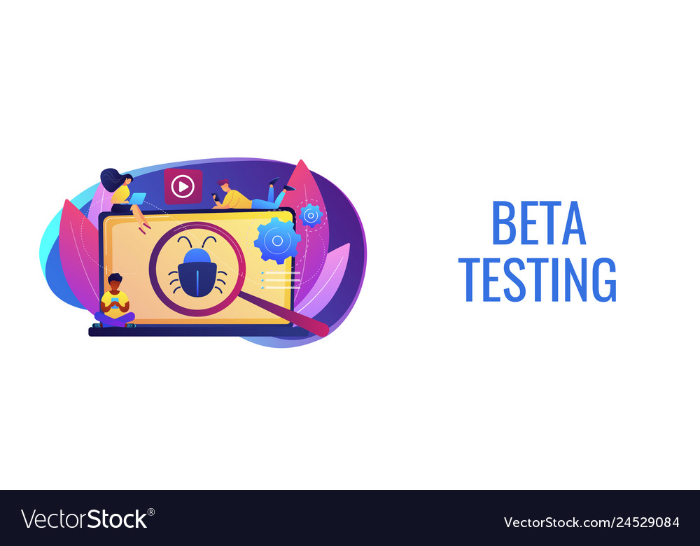 Beta Testing Software Concept Banner