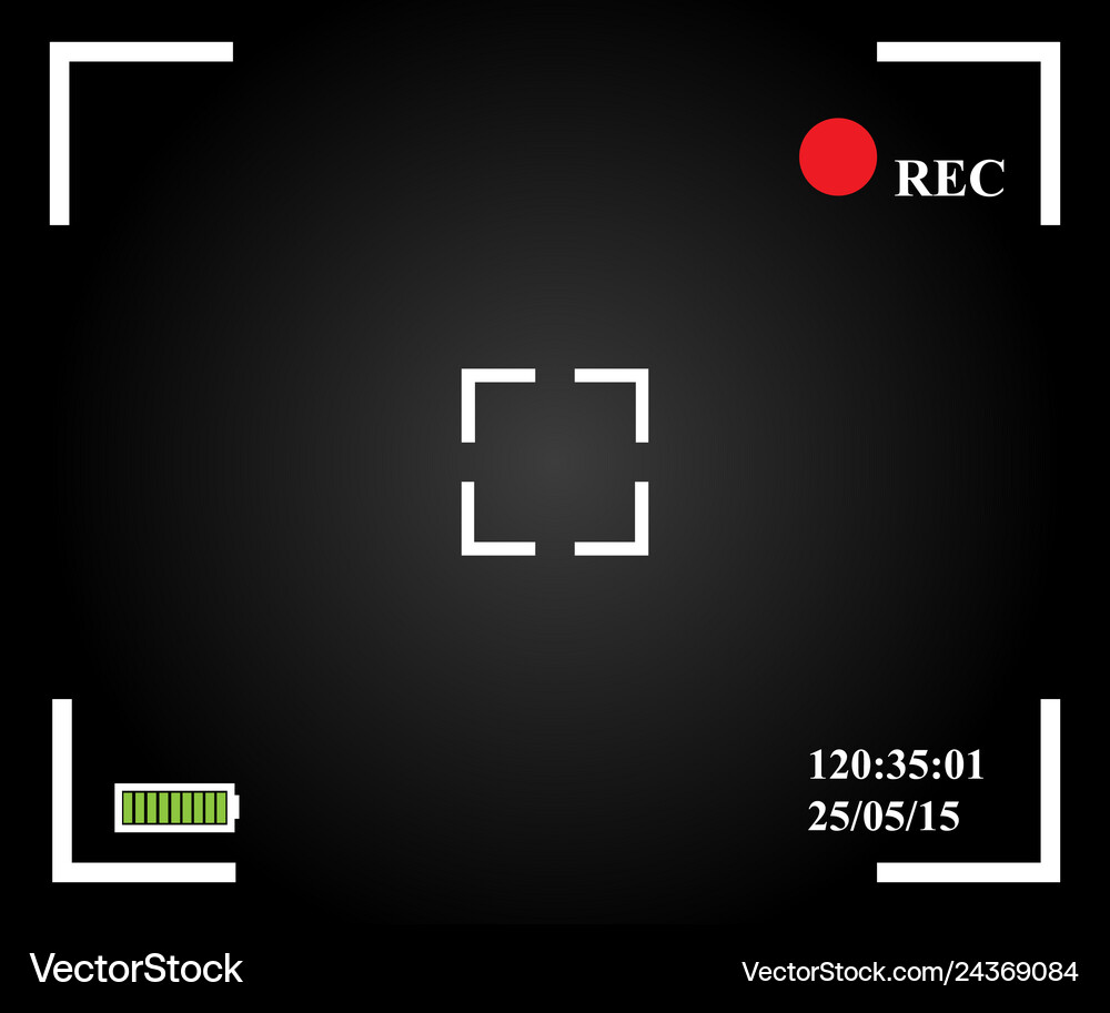 Camera background Royalty Free Vector Image - VectorStock