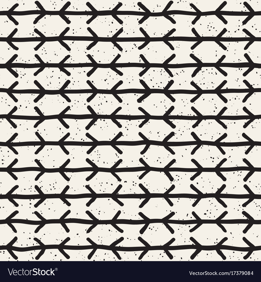 Seamless pattern with hand drawn lines abstract