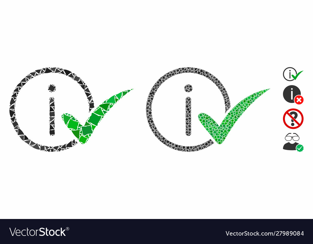 Truth information composition icon humpy vector image Truth information composition icon humpy