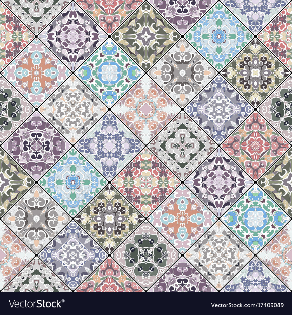 Abstract patterns in the mosaic set