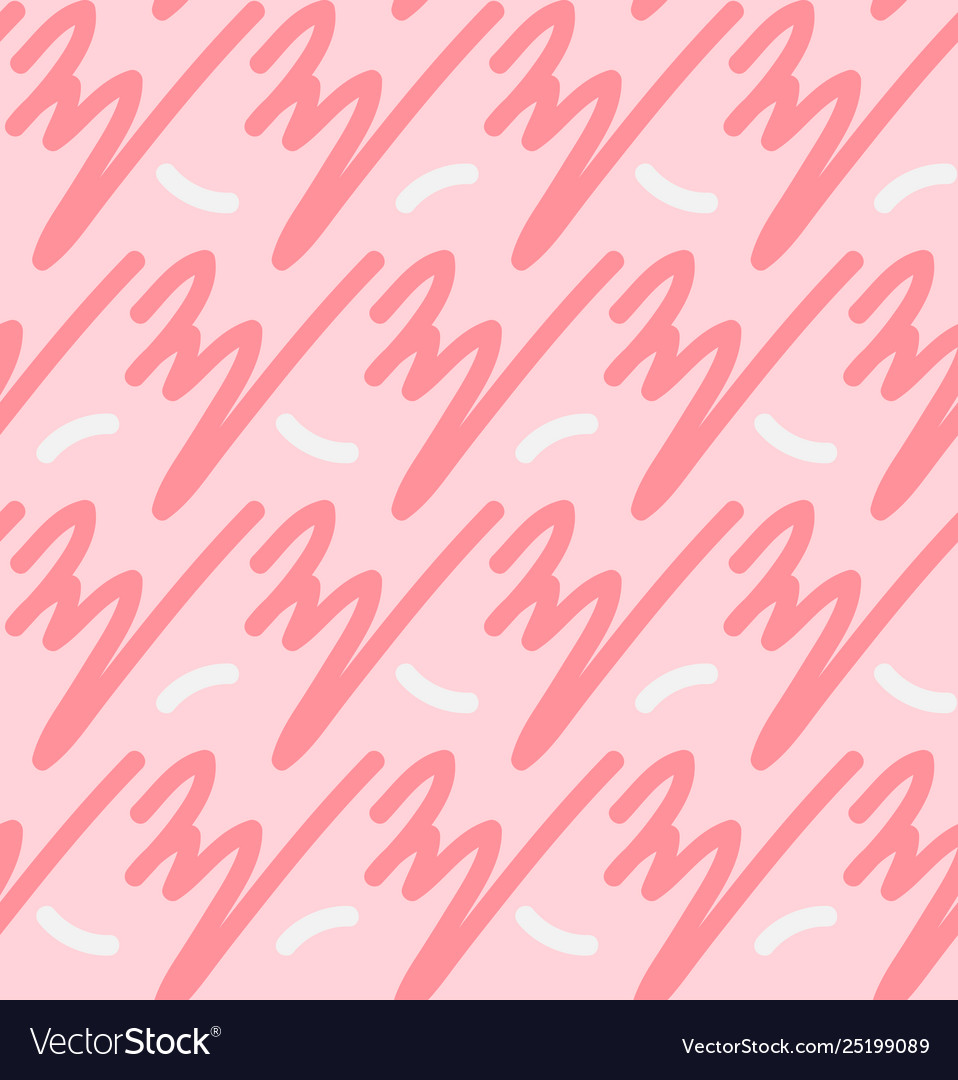 Abstract Scribble Pattern