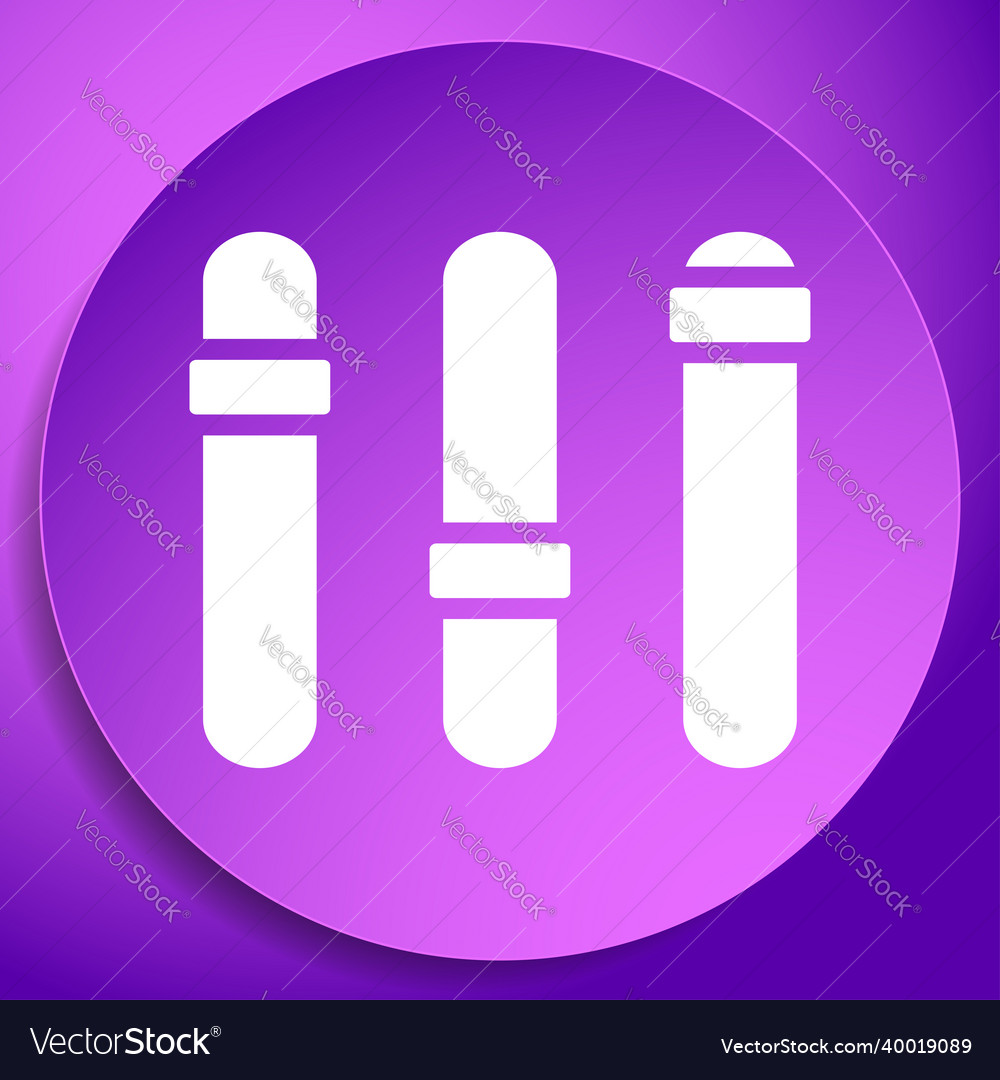 Adjuster slider tuner fader bars with levers knobs