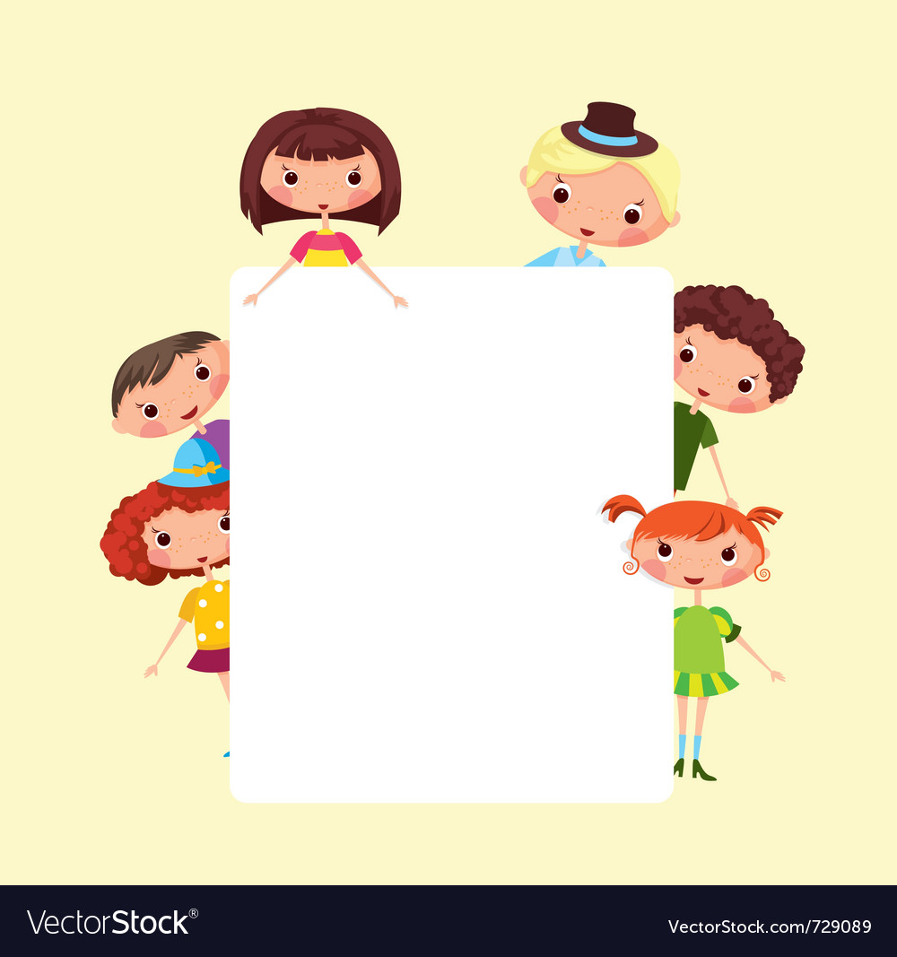 Cartoon children Royalty Free Vector Image - VectorStock