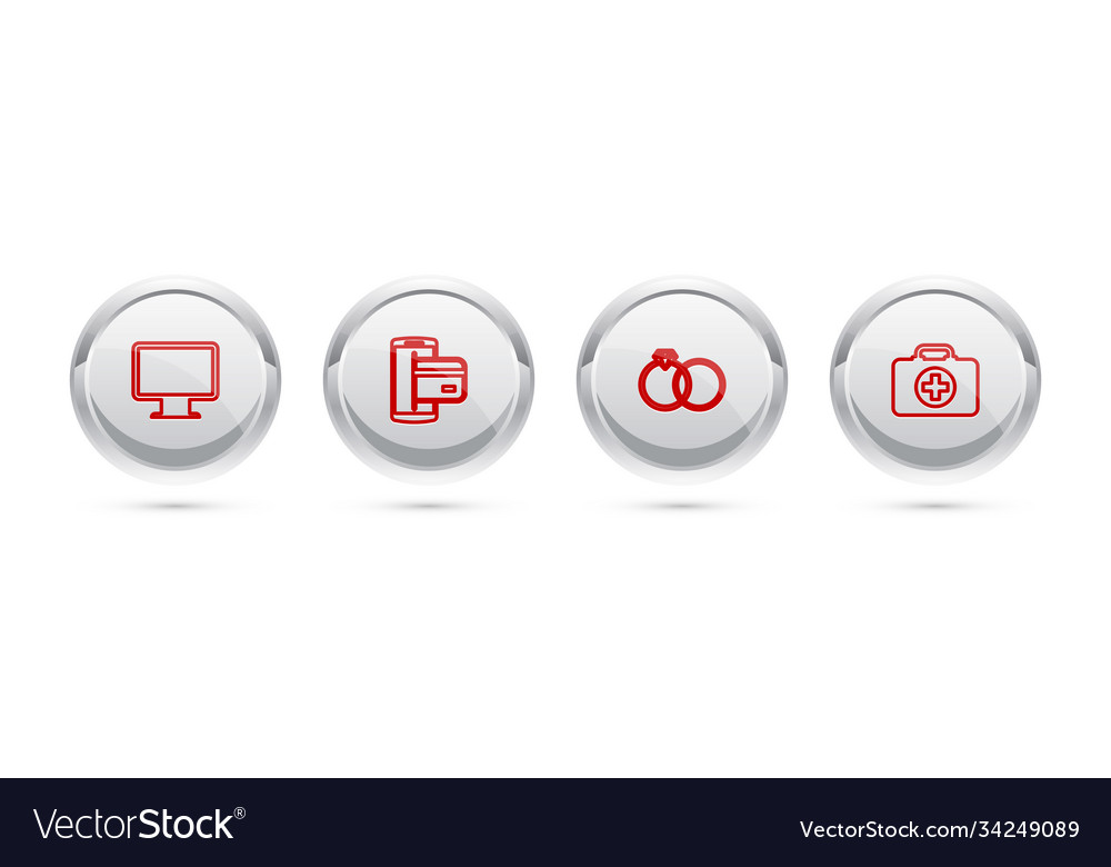 Set line computer monitor screen nfc payment
