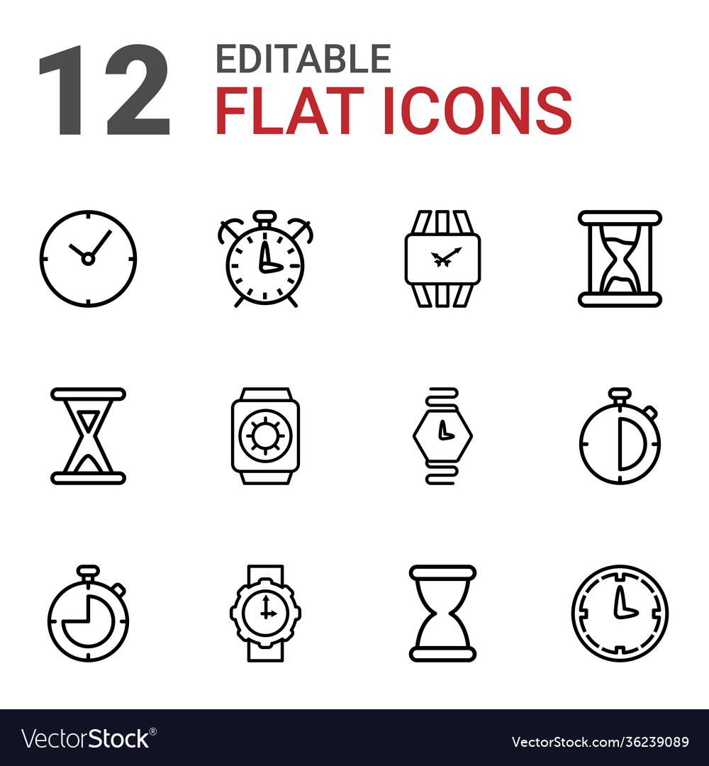 Timer icons