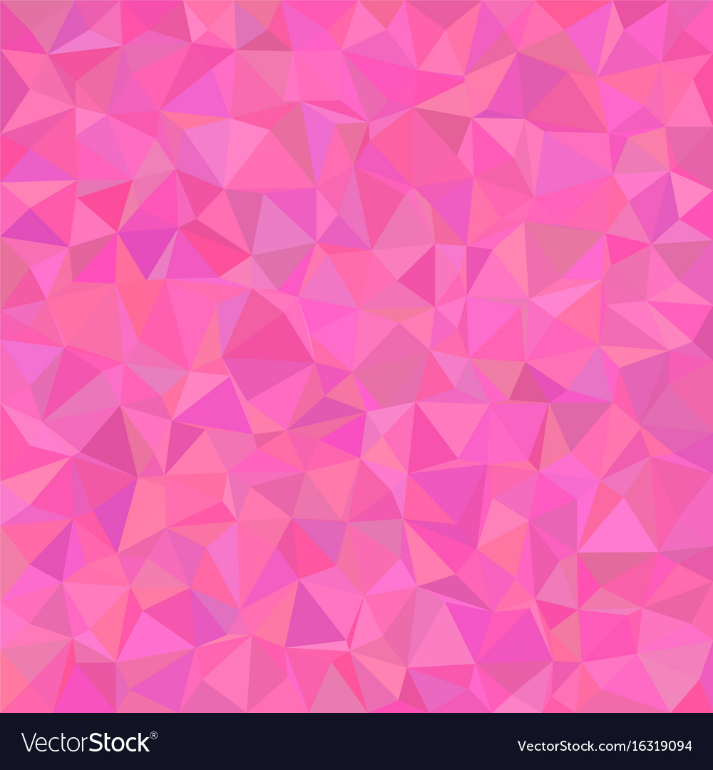 Abstract triangle tiled background - polygon from