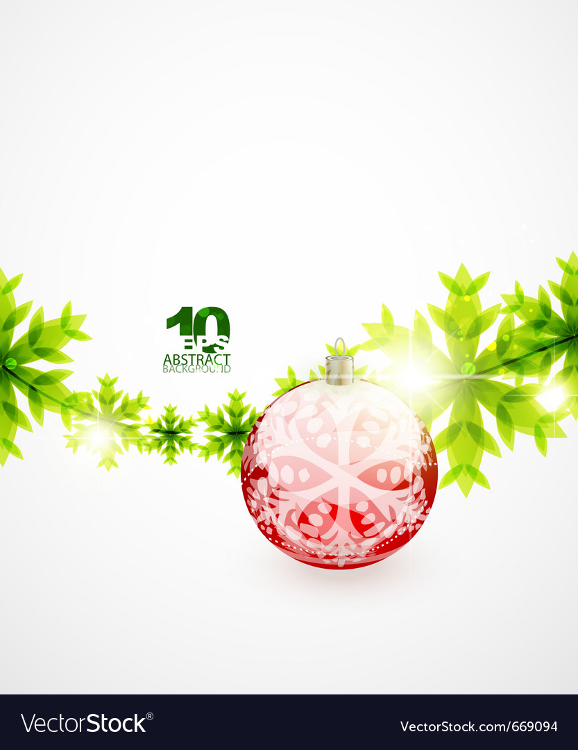 Green christmas concept