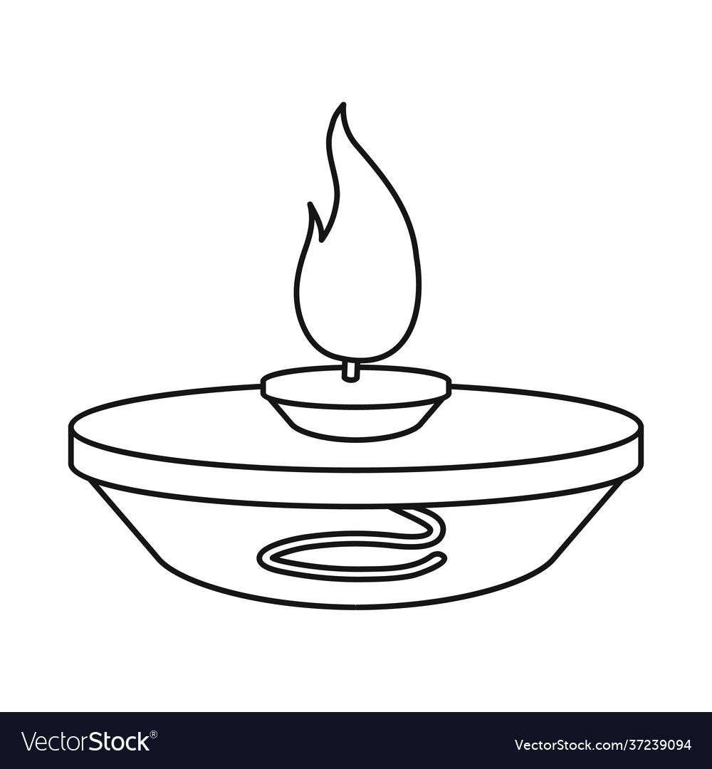 Isolated object burner and lab logo web