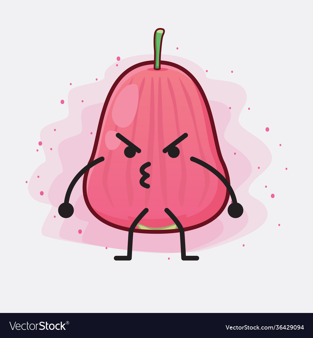 Java apple fruit cute character with simple face