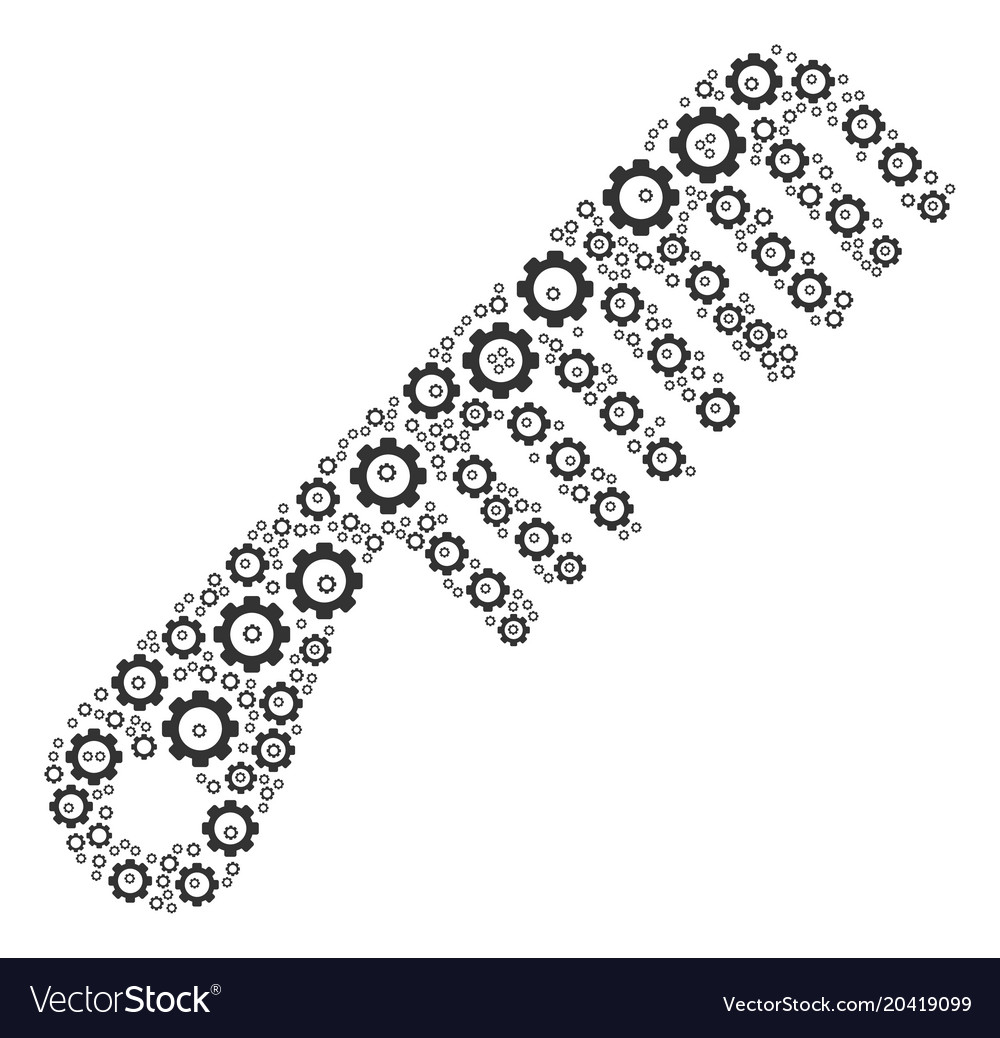 Comb composition of gear