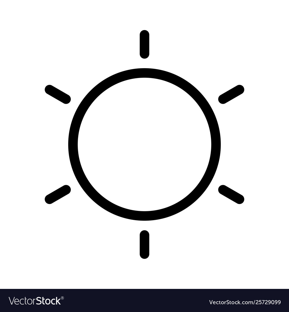 Display brightness indication control setting