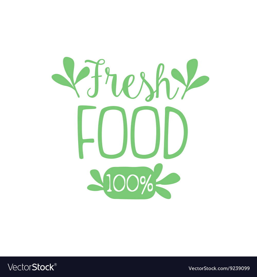 Fresh calligraphic cafe board