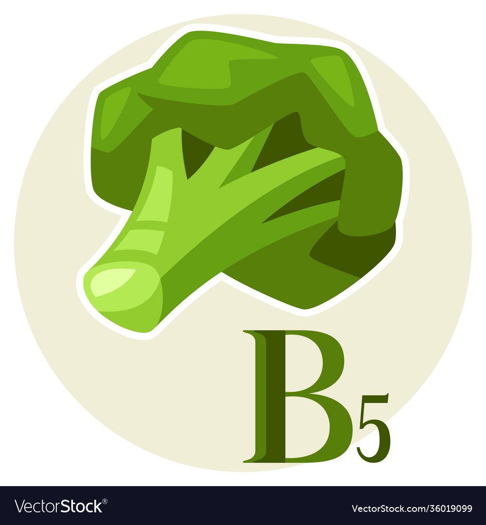 Stylized broccoli