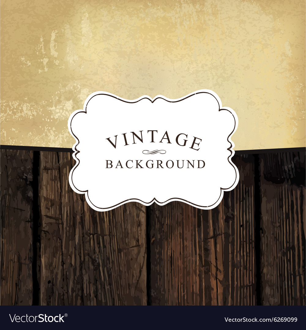 Vintage background template