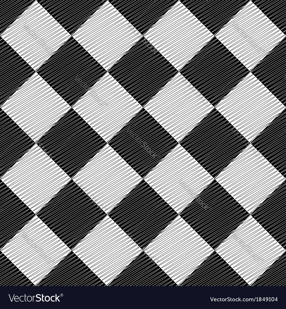 Design seamless uncolored geometric pattern