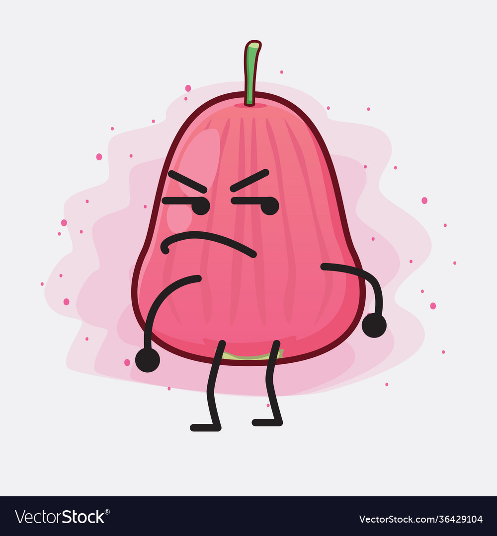 Java apple fruit cute character with simple face