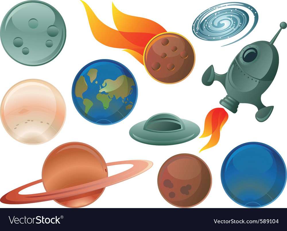 Planet icons