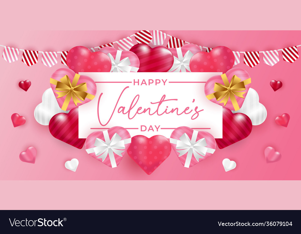 Valentines day background template