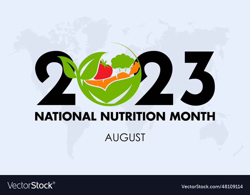 2023 concept national nutrition month design