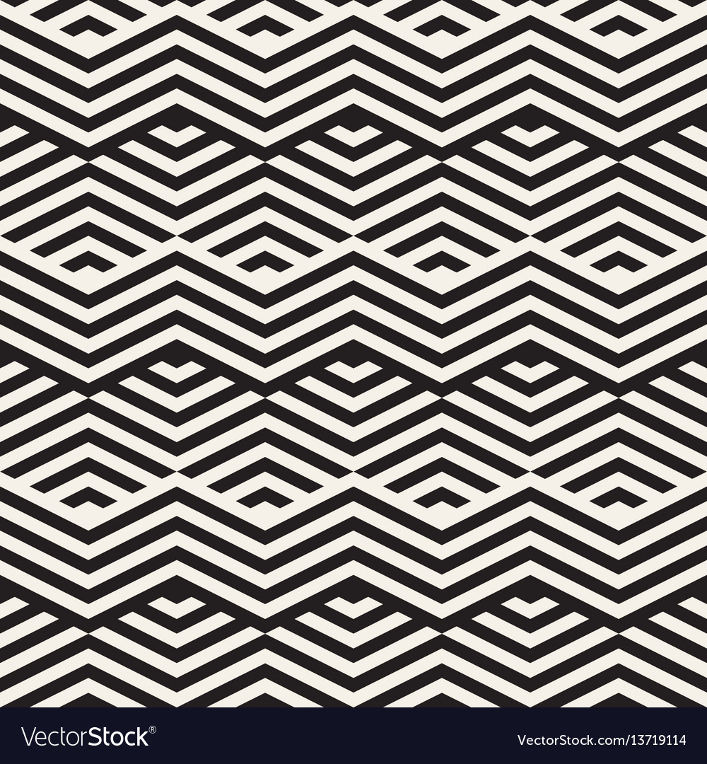 Abstract zigzag parallel stripes seamless vector image Abstract zigzag parallel stripes seamless