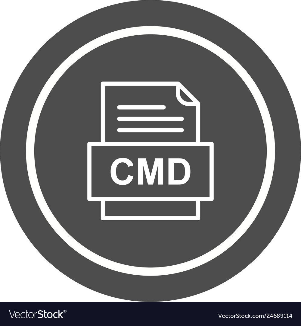 Cmd file document icon
