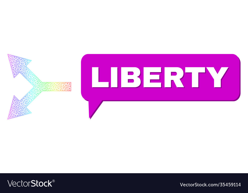 Spectrum network gradient bifurcation arrow left Vector Image Spectrum network gradient bifurcation arrow left