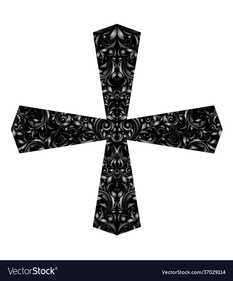 Vintage catholic cross