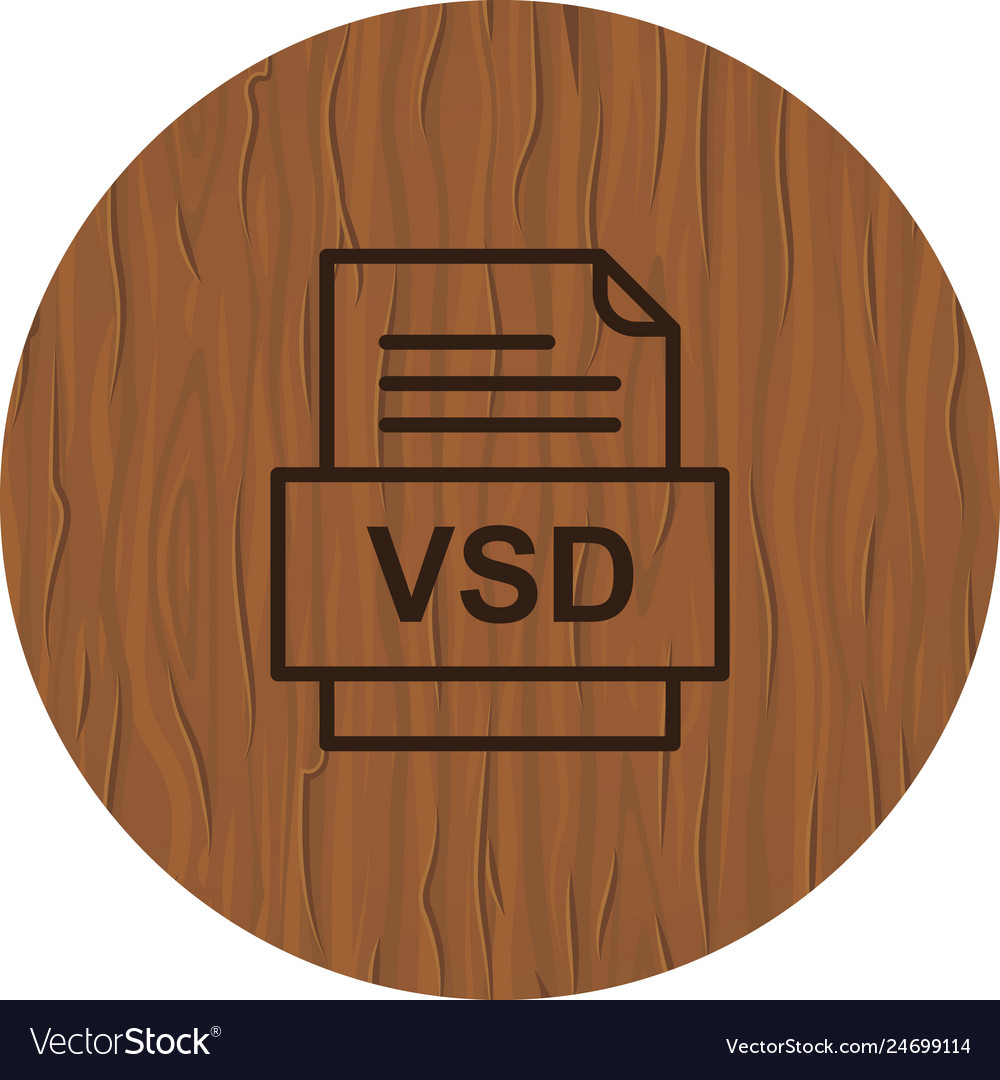 Vsd file document icon