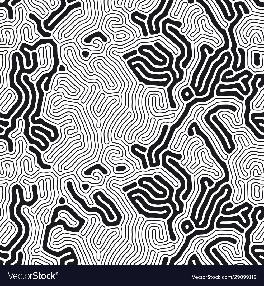 Abstract Line Diffusion Pattern
