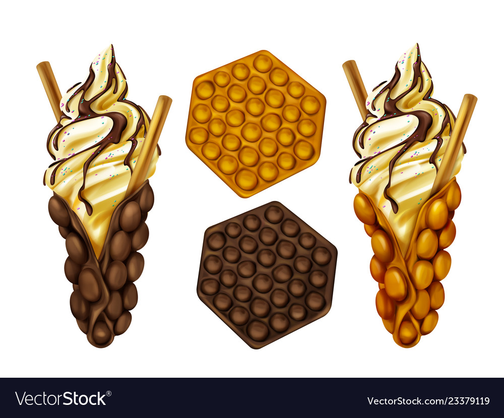 bubble waffle set