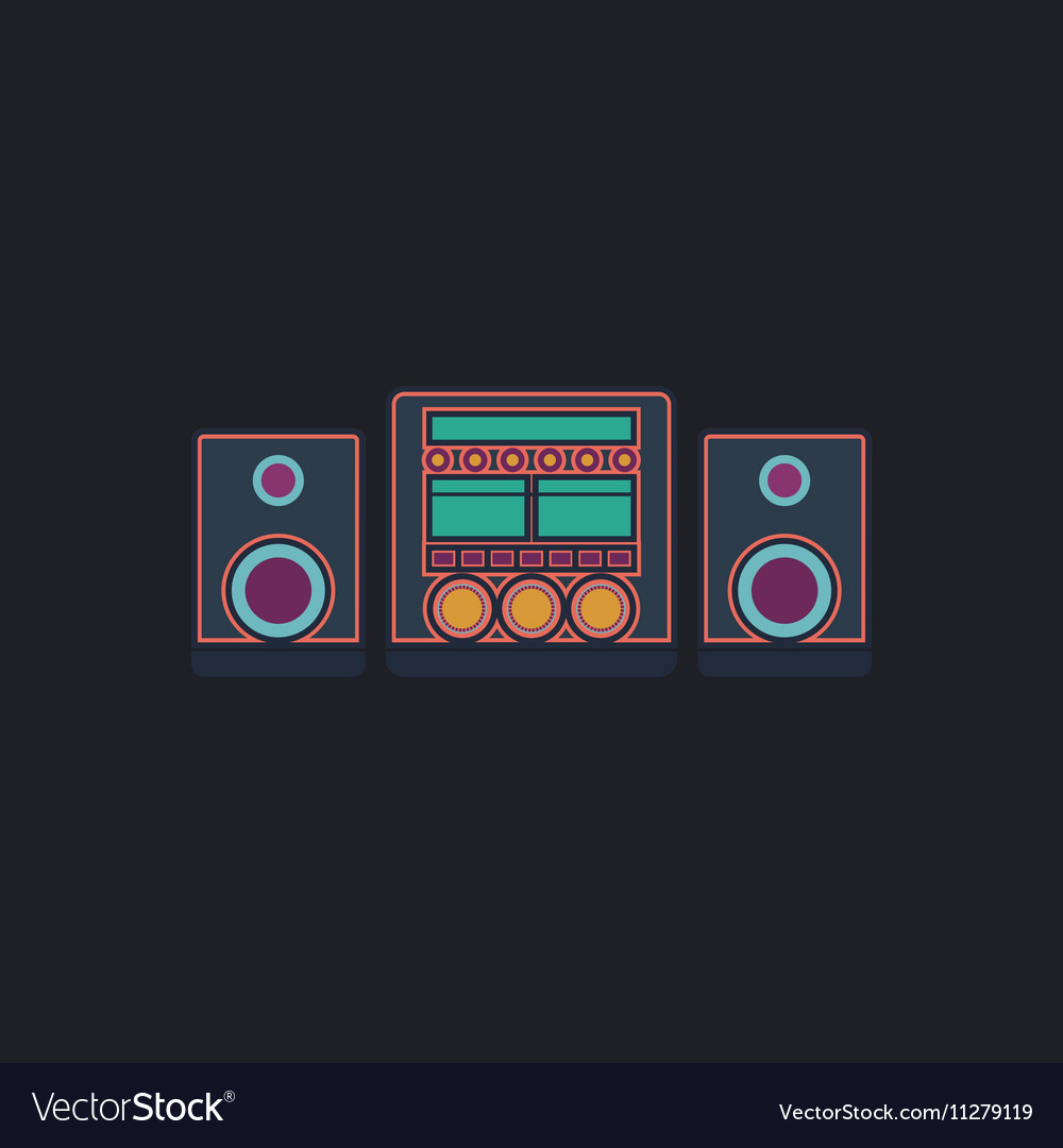 Sound system computer symbol